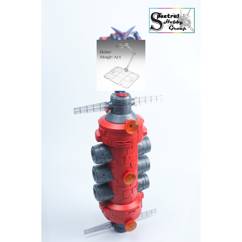 Giá đỡ action base cho RG HG God / Master Gundam Venerable Earth Ring Pillar phụ kiện mô hình