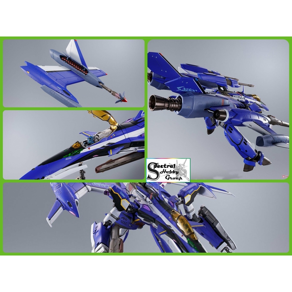 Mô hình ráp sẵn DX Chogokin YF-29 Durandal Valkyrie (Maximilian Jenius Custom) Full Set Pack YF29 Macross Bandai