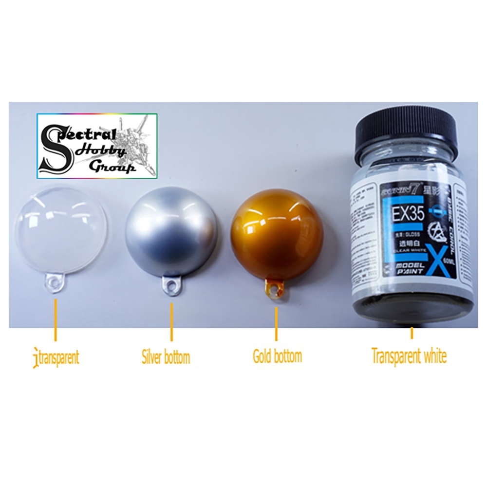 Sơn mô hình Sunin EX clear tranparent color lọ 60ml EX25-EX35 paint lacquer chất lượng cao