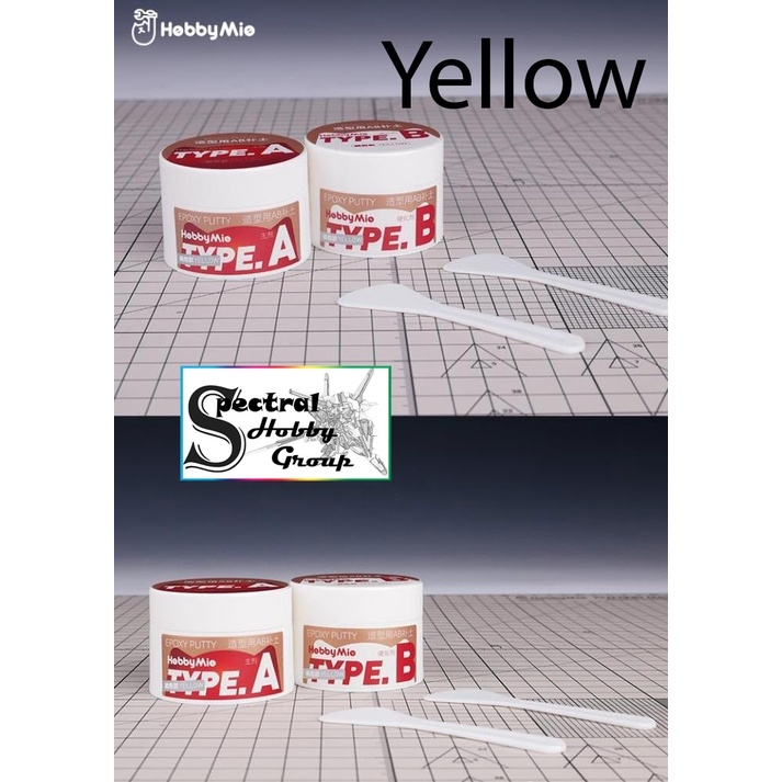 Dụng cụ Hobby MIO glue keo dán đa năng Epoxy Putty AB 100g Chất nặn tạo hình / sửa mô hình / làm khuôn