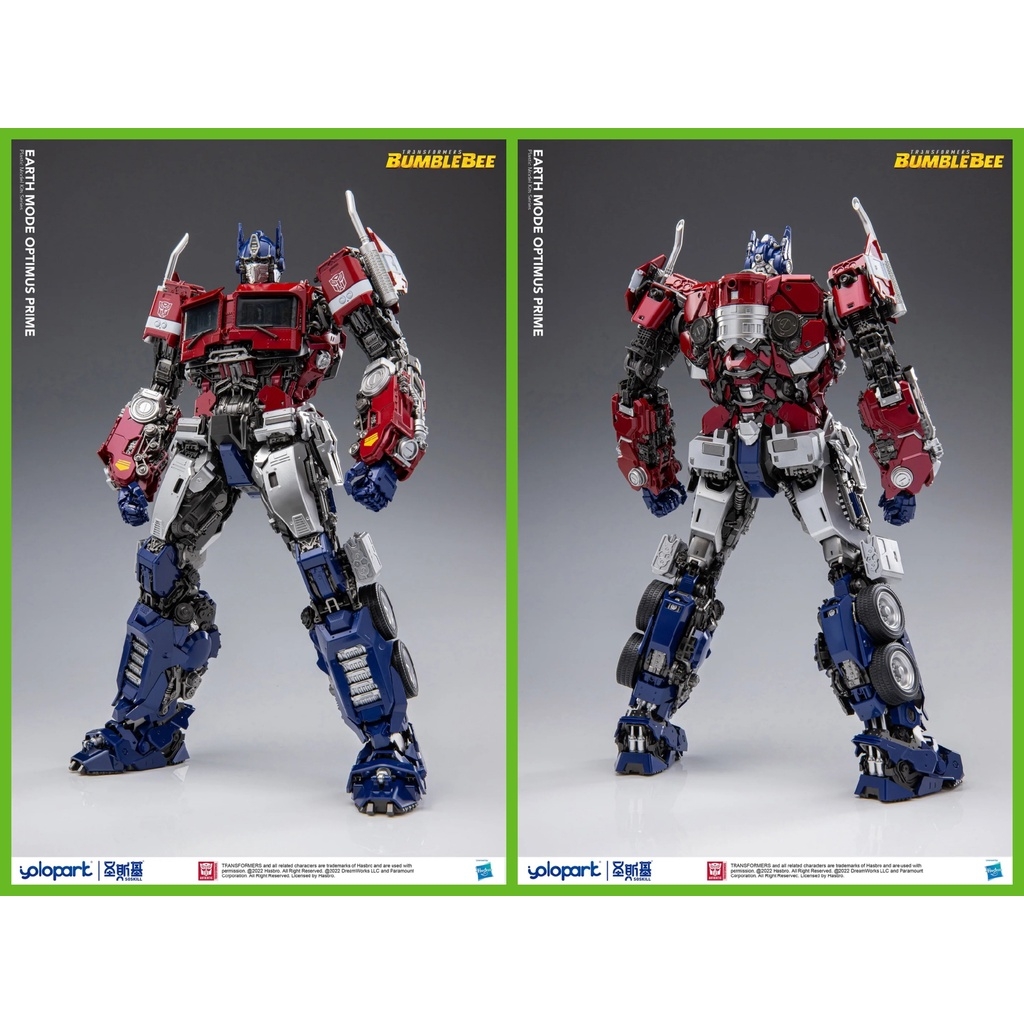 Mô hình lắp ráp Transformer Earth Mode Optimus Prime BUMBLEBEE THE MOVIE YOLOPART