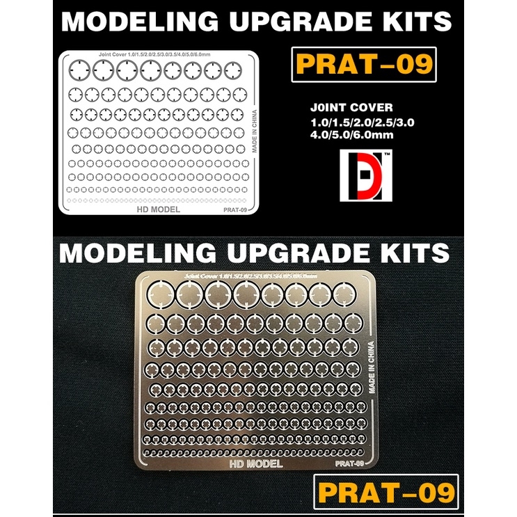 Phụ kiện mô hình HD Decal detail etching decoration metal 01 - 12 các loại