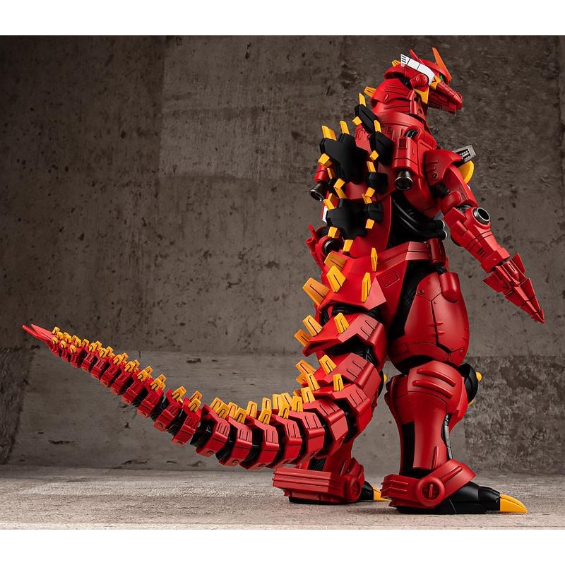 Mô hình lắp ráp AOSHIMA Godzilla vs Evangelion Mechagodzilla Type-3 Kiryu EVA 02 Color