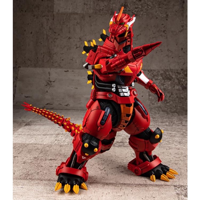 Mô hình lắp ráp AOSHIMA Godzilla vs Evangelion Mechagodzilla Type-3 Kiryu EVA 02 Color