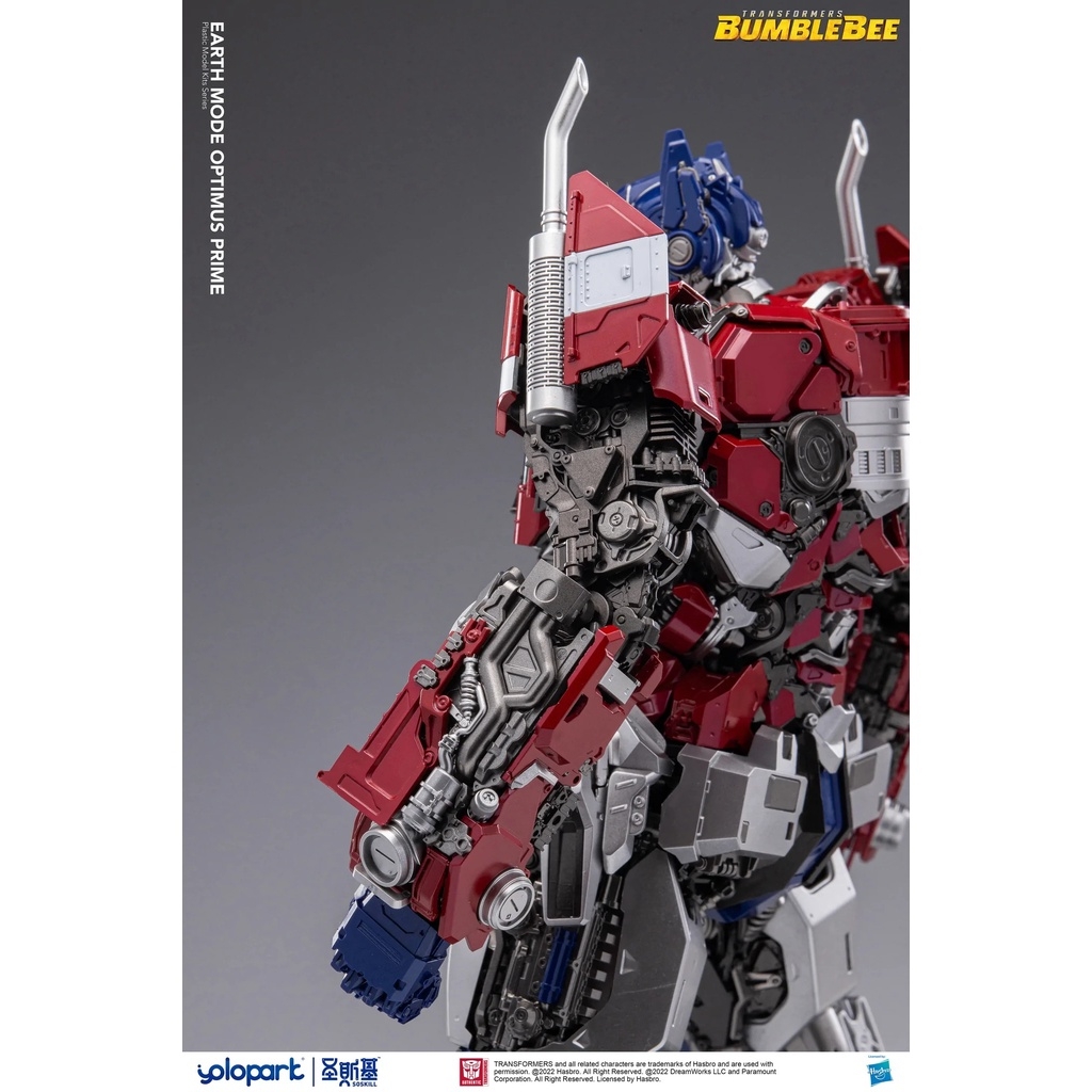 Mô hình lắp ráp Transformer Earth Mode Optimus Prime BUMBLEBEE THE MOVIE YOLOPART