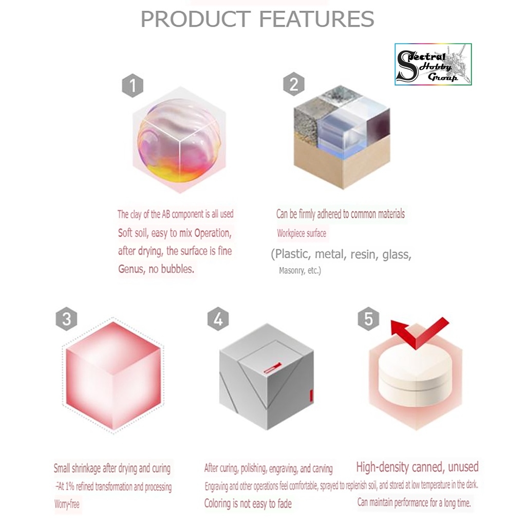 Dụng cụ Hobby MIO glue keo dán đa năng Epoxy Putty AB 100g Chất nặn tạo hình / sửa mô hình / làm khuôn