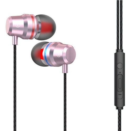 Tai Nghe Thể Thao Cách Âm có dây / mic / 3.5mm powerfull HIFI Bass Stereo Wired Earbuds Headset In-Ear