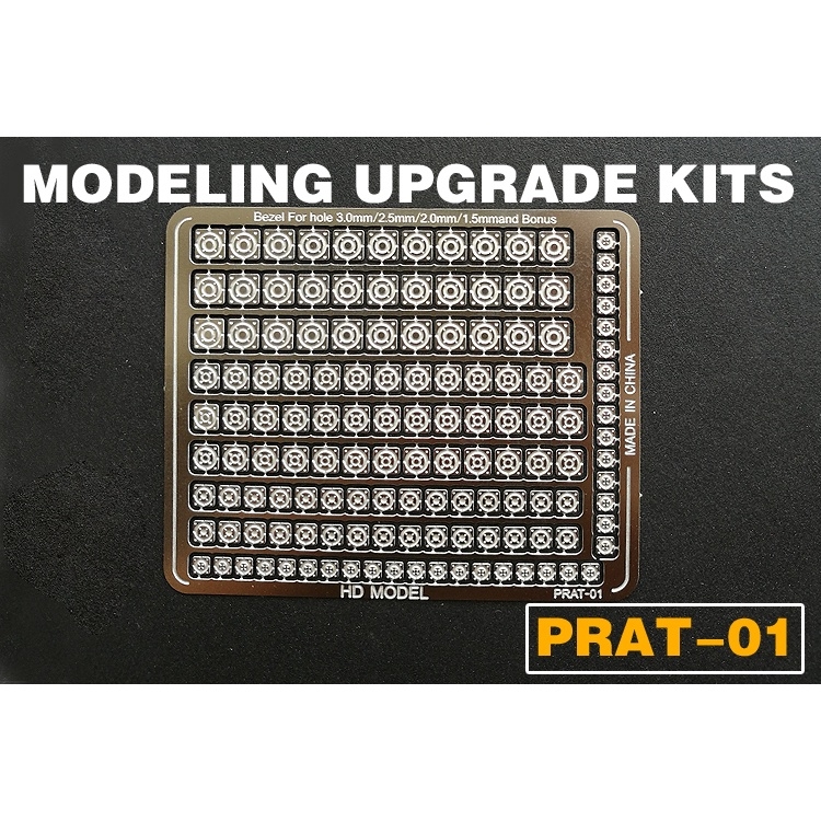 Phụ kiện mô hình HD Decal detail etching decoration metal 01 - 12 các loại