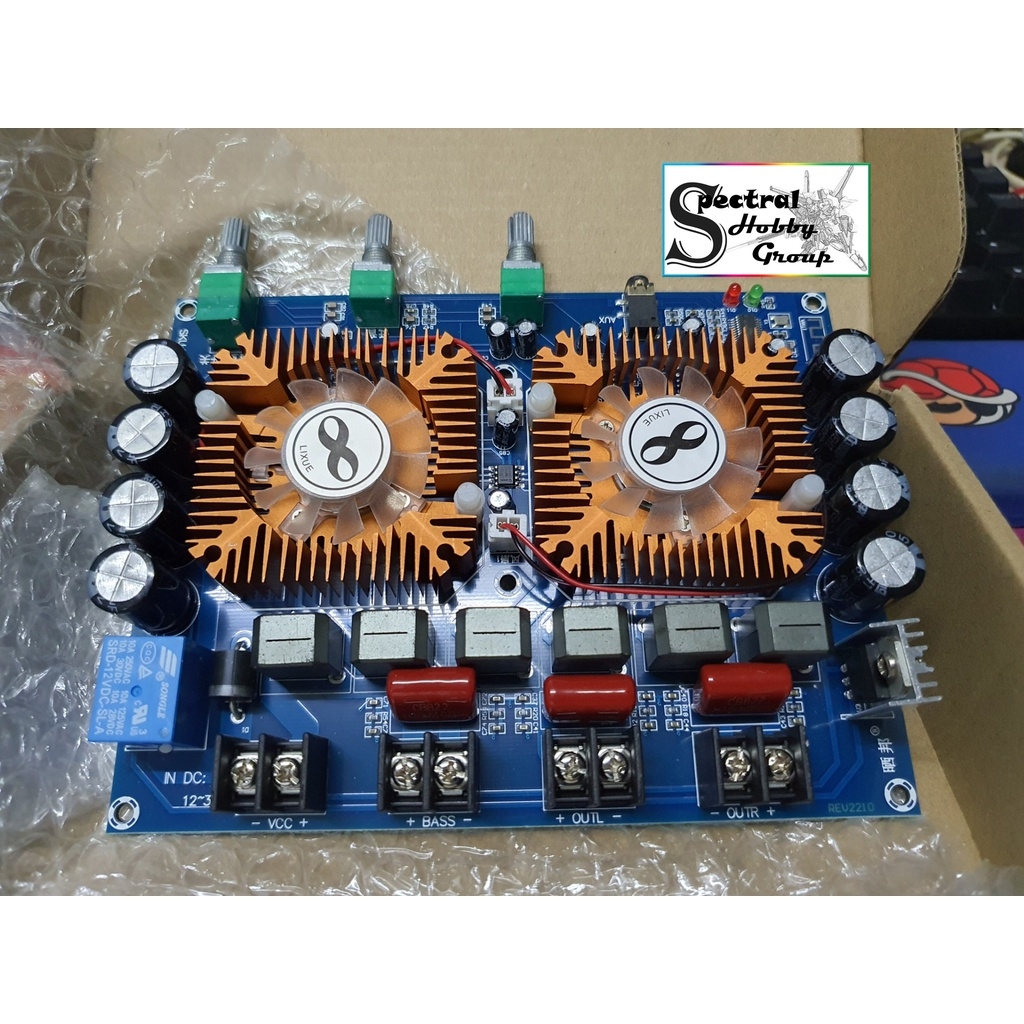 Mạch khuếch đại âm thanh TDA7498E 2.1 kênh 2* 160W + 220W bluetooth 5.0 chất lượng cao Digital Audio Amplifier