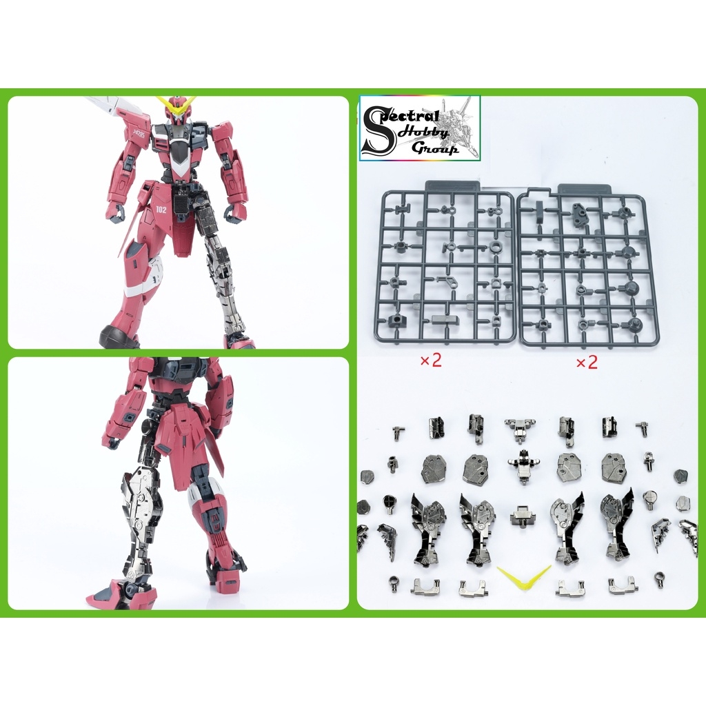 Phụ kiện mô hình bộ xương khợp kim metal frame ACE cho Freedom 2.0 / Justice / Providence alloy skeleton (kèm decal)