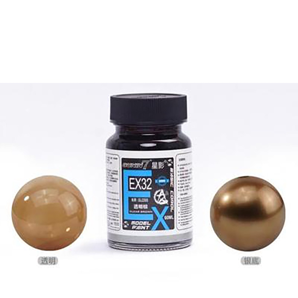 Sơn mô hình Sunin EX clear tranparent color lọ 60ml EX25-EX35 paint lacquer chất lượng cao