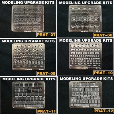 Phụ kiện mô hình HD Decal detail etching decoration metal 01 - 12 các loại