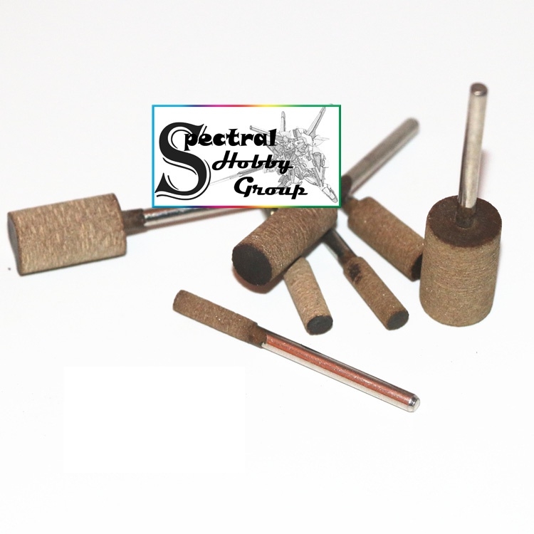 Bộ 100 đầu mài da bò Cowhide grinding head, polishing wheel gỗ ngọc bính đá đánh bóng nhựa các loại