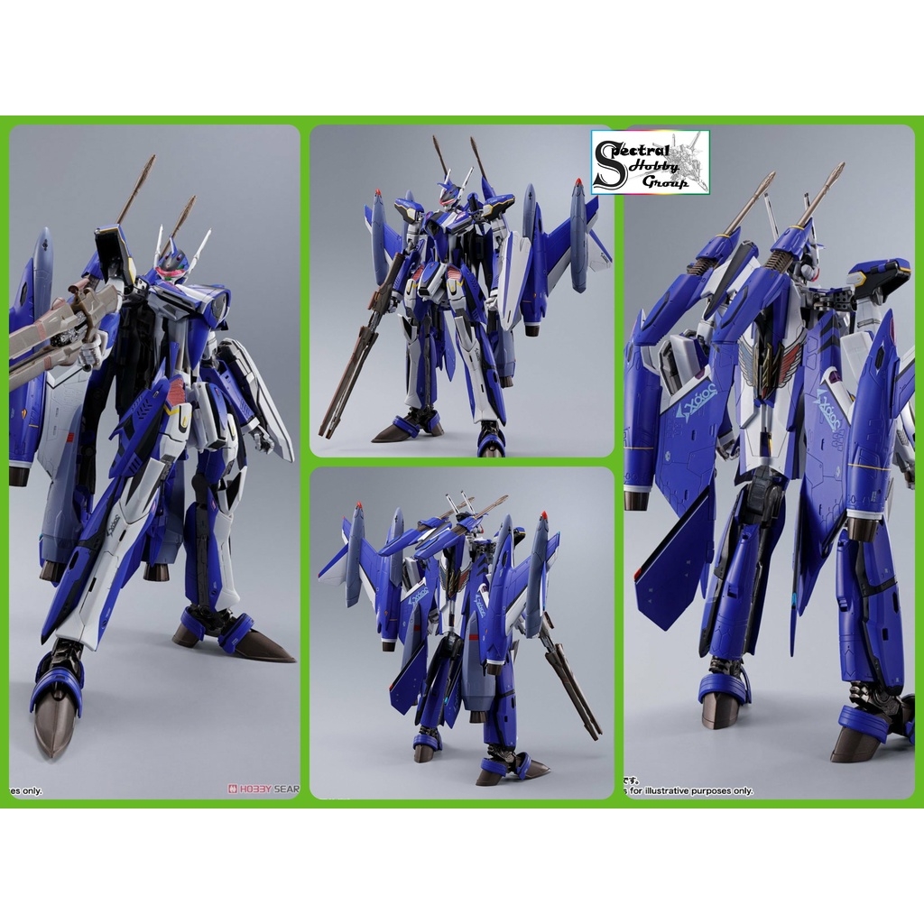 Mô hình ráp sẵn DX Chogokin YF-29 Durandal Valkyrie (Maximilian Jenius Custom) Full Set Pack YF29 Macross Bandai