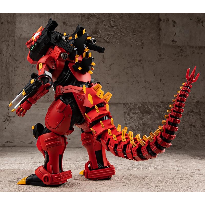 Mô hình lắp ráp AOSHIMA Godzilla vs Evangelion Mechagodzilla Type-3 Kiryu EVA 02 Color