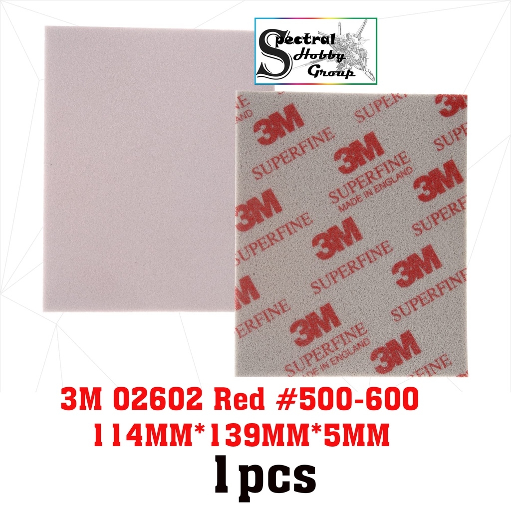Nhám xốp 3M Hunting King chà nhám đánh bóng - Soft sanding sponge #180 - #3000 dụng cụ mô hình