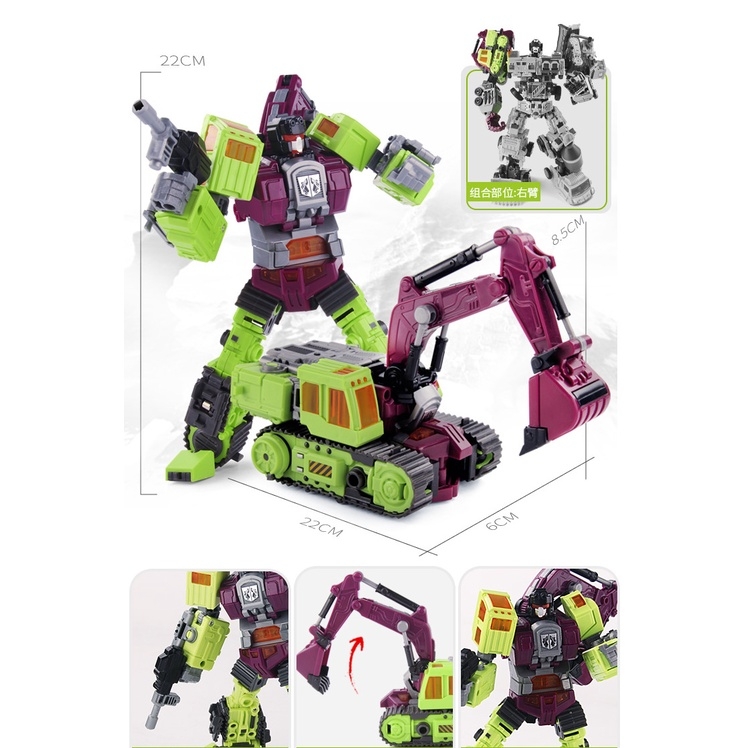 Mô hình Transformer TF ENGINEERING 6in1 NBK