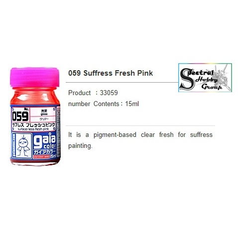 Sơn mô hình Gaia Sunin màu da skin color 051-060 skintones lacquer paint