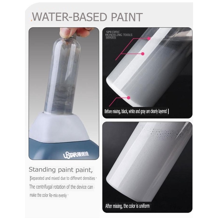 Máy lắc ngoáy sơn dung dịch Ustar UA90930 Shaker electric Paint Blender Shader