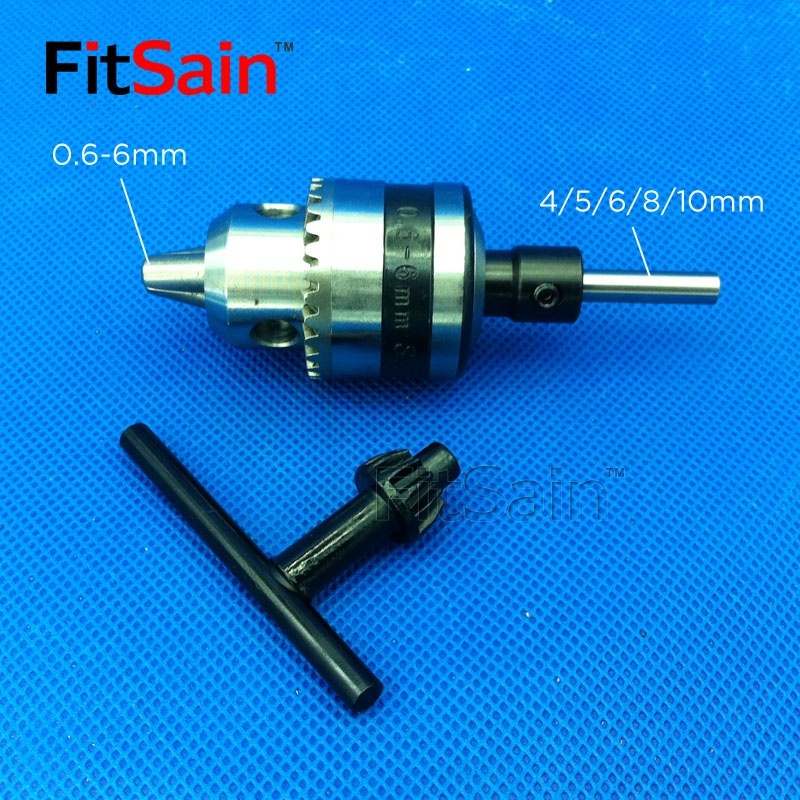 Bộ chuyển đổi đầu cặp kẹp mũi khoan 1.5-13mm kèm thanh nối B16 B10 drill chuck