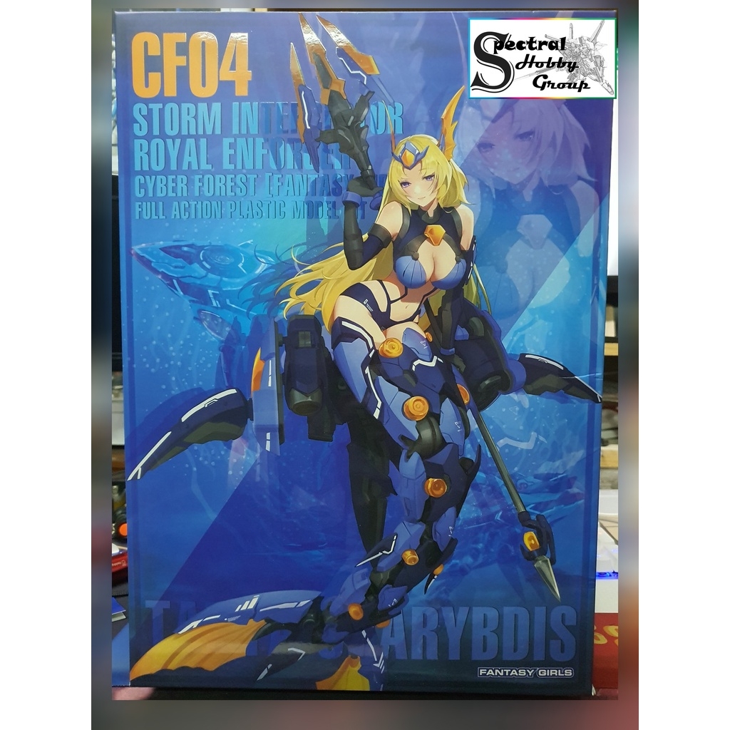 Mô hình lăp ráp CF04 Storm Interceptor Royal Enforcer Tanya Charybdis Action Figure Nukematrix