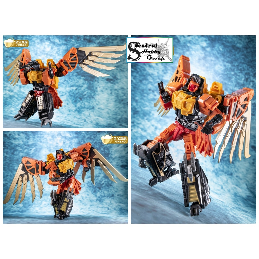 Mô hình Transformer Beast King DF01 45cm 5in1 Deformation MMC Jinbao