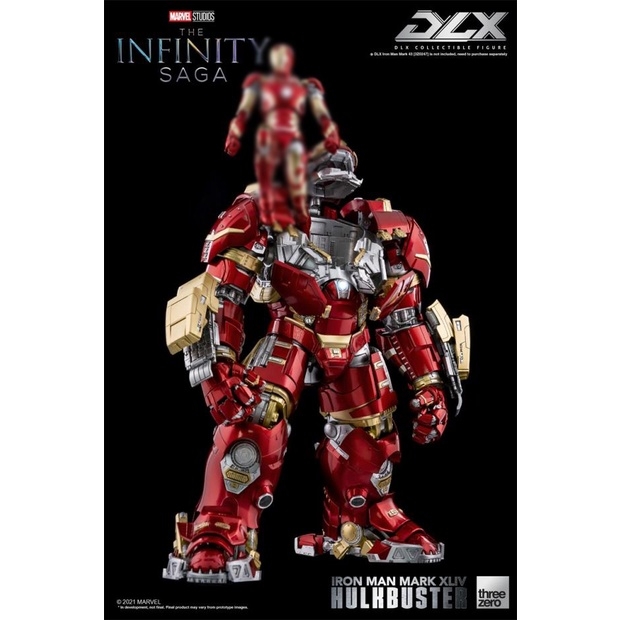 Mô hình Ironman Hulkbuster MK44 Iron Man Three Zero 3A Infinity Saga DLX 1/12 Action Figure