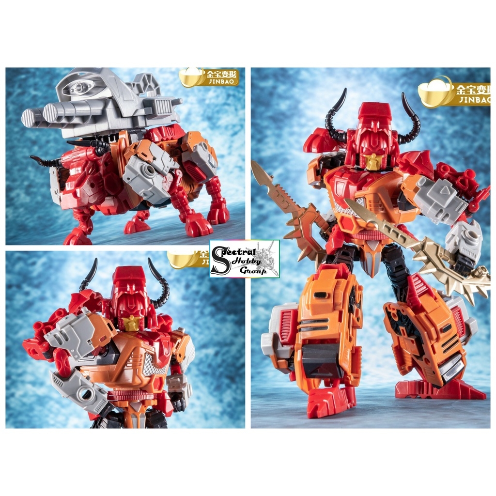 Mô hình Transformer Beast King DF01 45cm 5in1 Deformation MMC Jinbao
