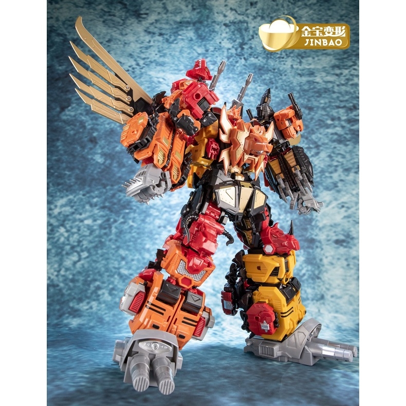Mô hình Transformer Beast King DF01 45cm 5in1 Deformation MMC Jinbao