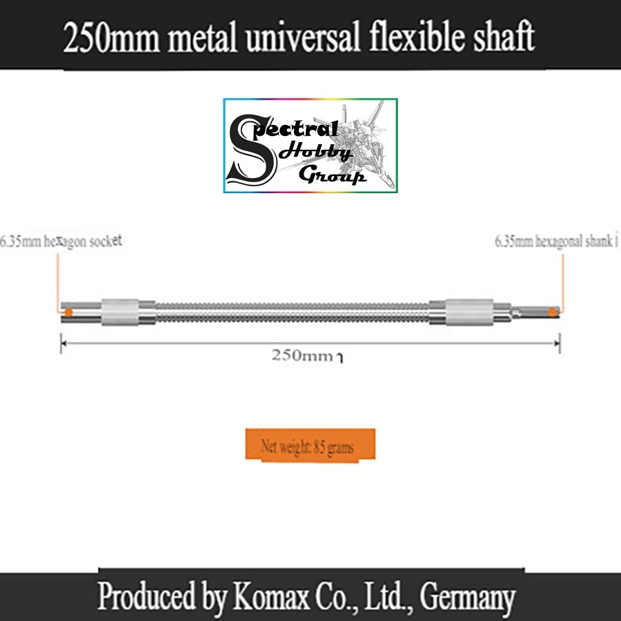 Dụng cụ Komax dây nối dài truyền chuyển động cho máy bắt vít máy khoan shaft electric screwdriver turning