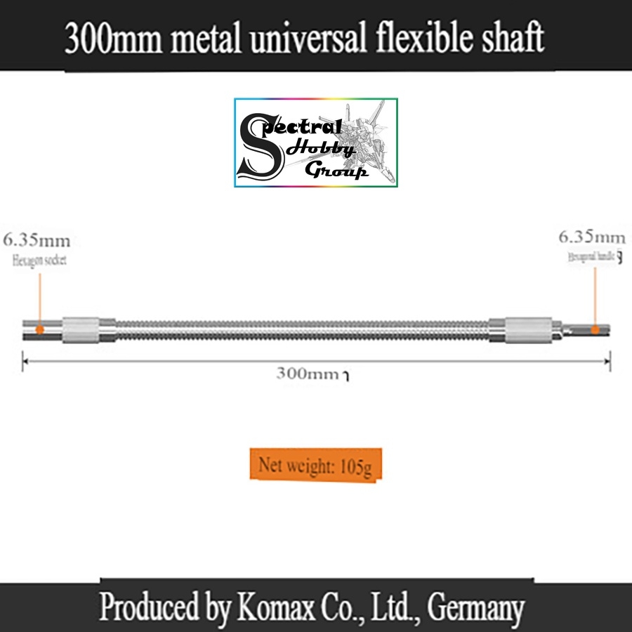 Dụng cụ Komax dây nối dài truyền chuyển động cho máy bắt vít máy khoan shaft electric screwdriver turning