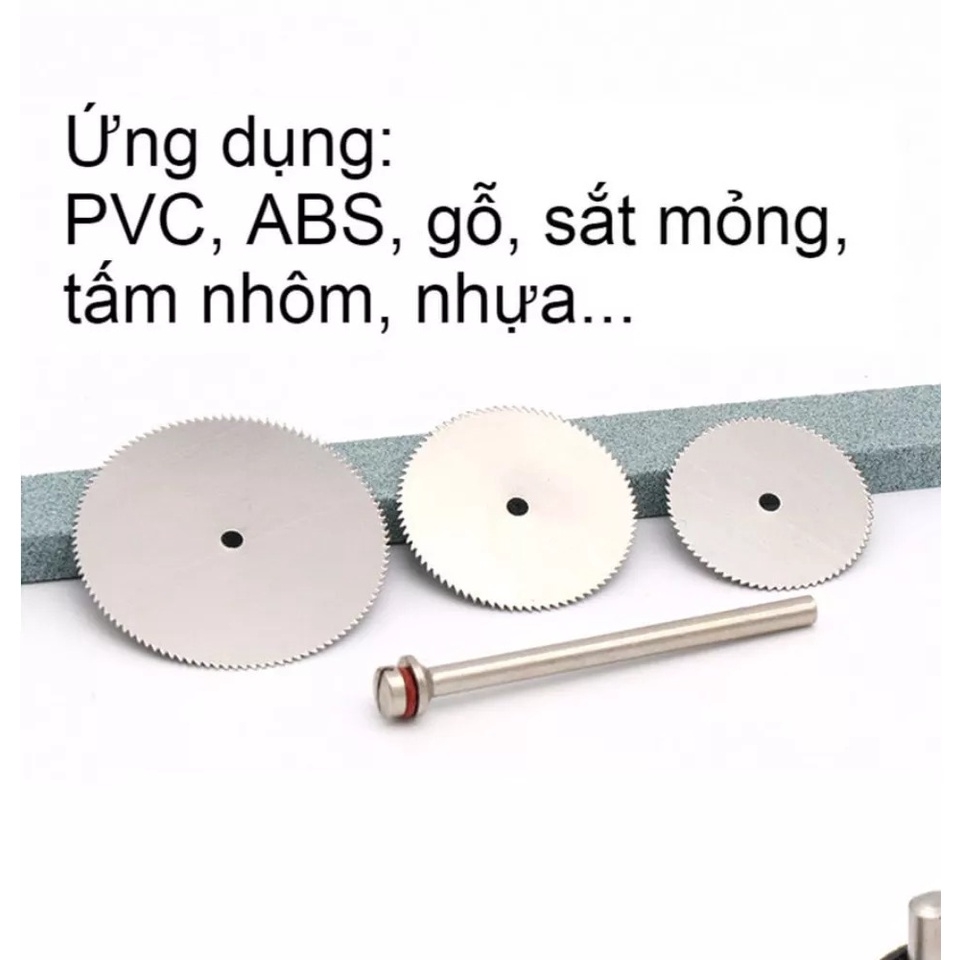 Dụng cụ mô hình đĩa cắt lưỡi cưa mini cho máy khoan mài cắt cầm tay Diamond small saw blade jade stone slice