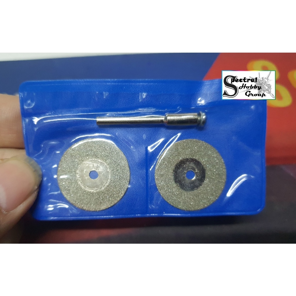 Dụng cụ mô hình đĩa cắt lưỡi cưa mini cho máy khoan mài cắt cầm tay Diamond small saw blade jade stone slice