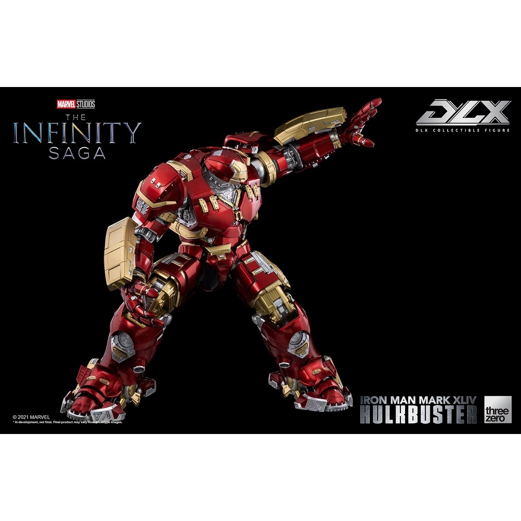 Mô hình Ironman Hulkbuster MK44 Iron Man Three Zero 3A Infinity Saga DLX 1/12 Action Figure