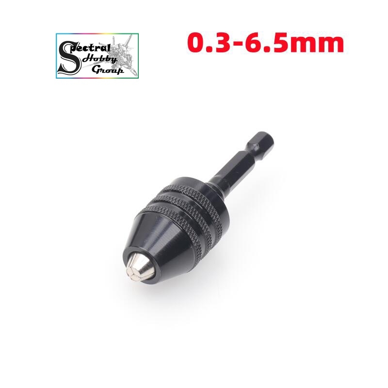 Dụng cụ Đầu kẹp giữ mũi khoan đa năng 0.3 - 6.5mm cho máy khoan mini grinding chuck drill