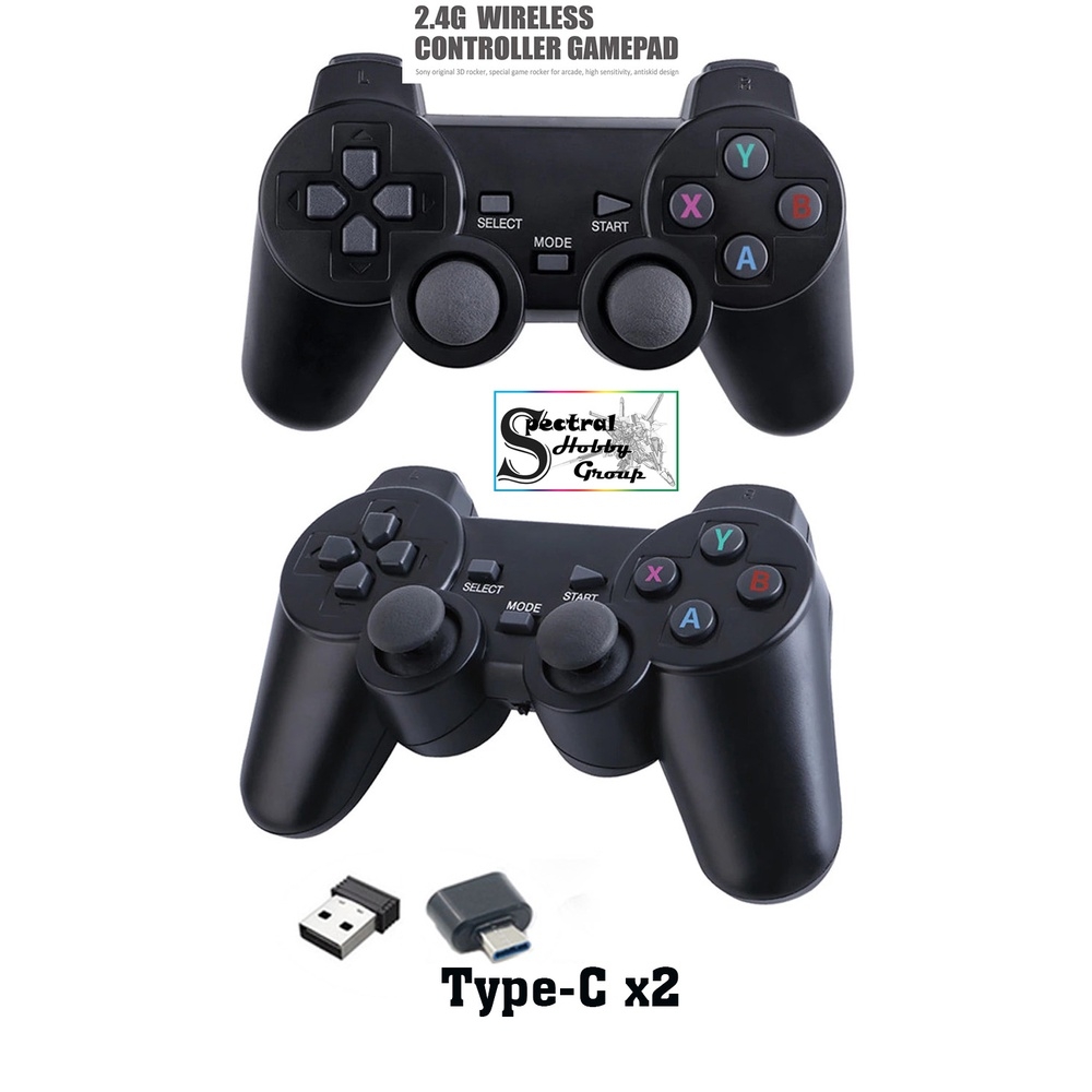 Tay cầm chơi game không dây 2.4G wireless game controller 706W cho PC PS3 TVBOX ANDROID các loại