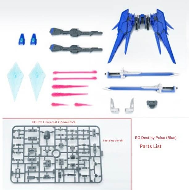 Phụ kiện mô hình Backpack Destiny Impulse cho RG/HG gundam series - EW model