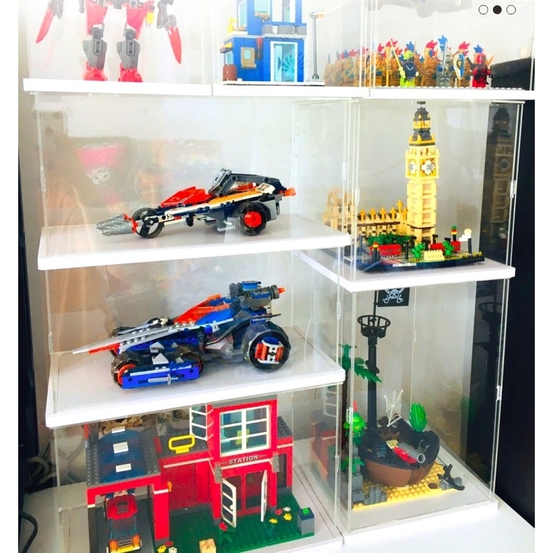 Hộp MICA trưng bày mô hình HIGH-DEFINITION TRANSPARENT PLEXIGLASS DISPLAY BOX Guweiti