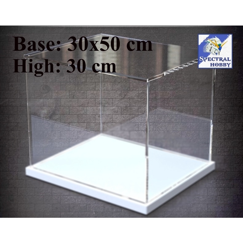Hộp MICA trưng bày mô hình HIGH-DEFINITION TRANSPARENT PLEXIGLASS DISPLAY BOX Guweiti