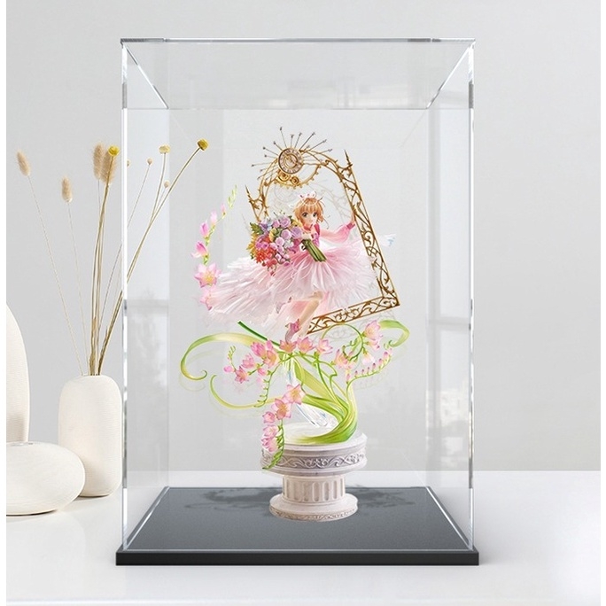 Hộp MICA trưng bày mô hình HIGH-DEFINITION TRANSPARENT PLEXIGLASS DISPLAY BOX Guweiti