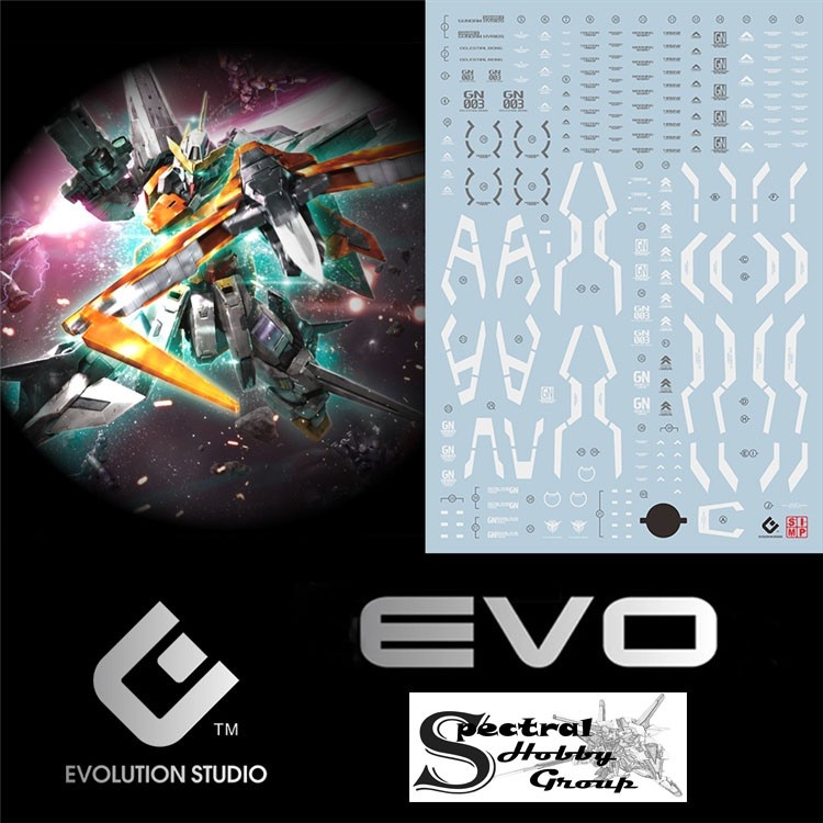 Decal nước dán mô hình Kyrios Arios MG HG các loại Water sticker