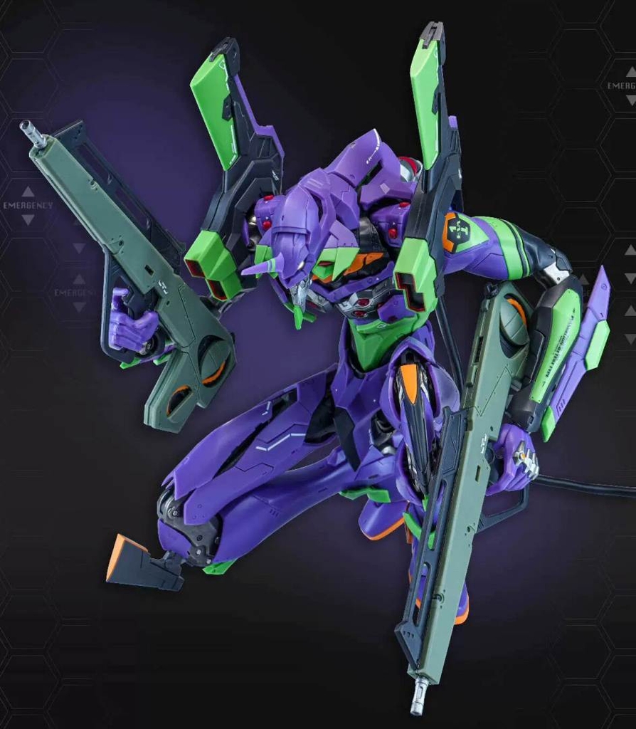 Mô hình lắp ráp Tron Creative Evangelion EVA-01 & 06 Metal Frame Alloy Movable