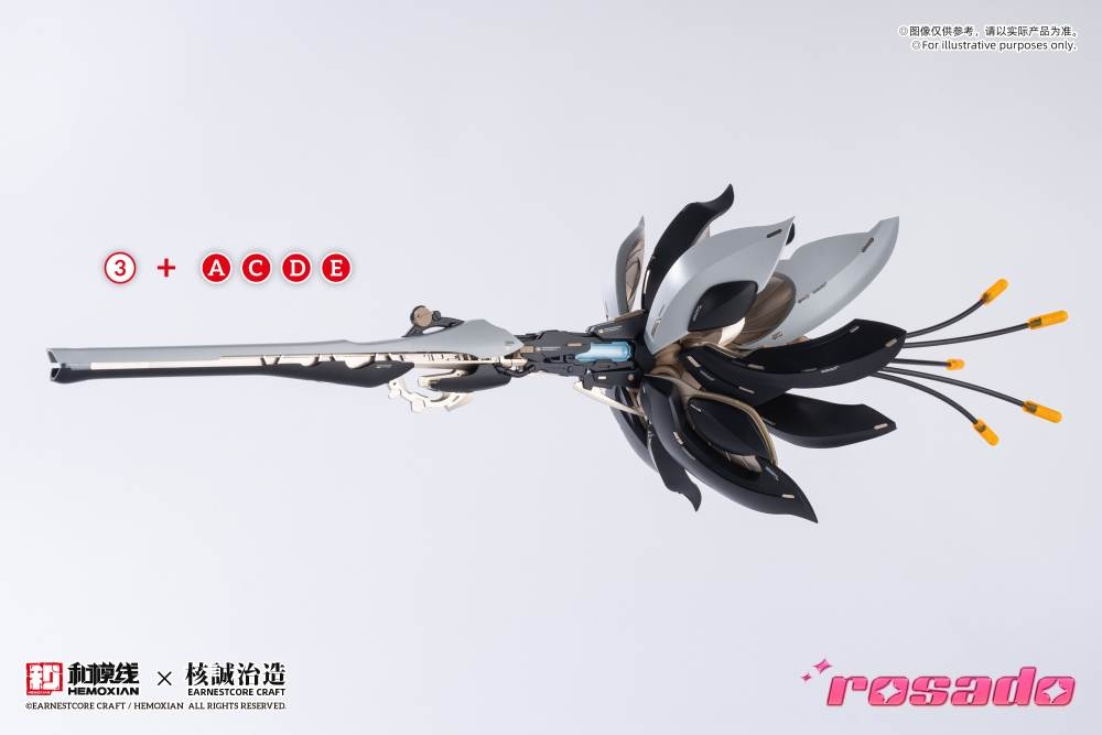 Mô hình lắp ráp Figure Girl RS03 Starflower Lily MK3 Rosado Project