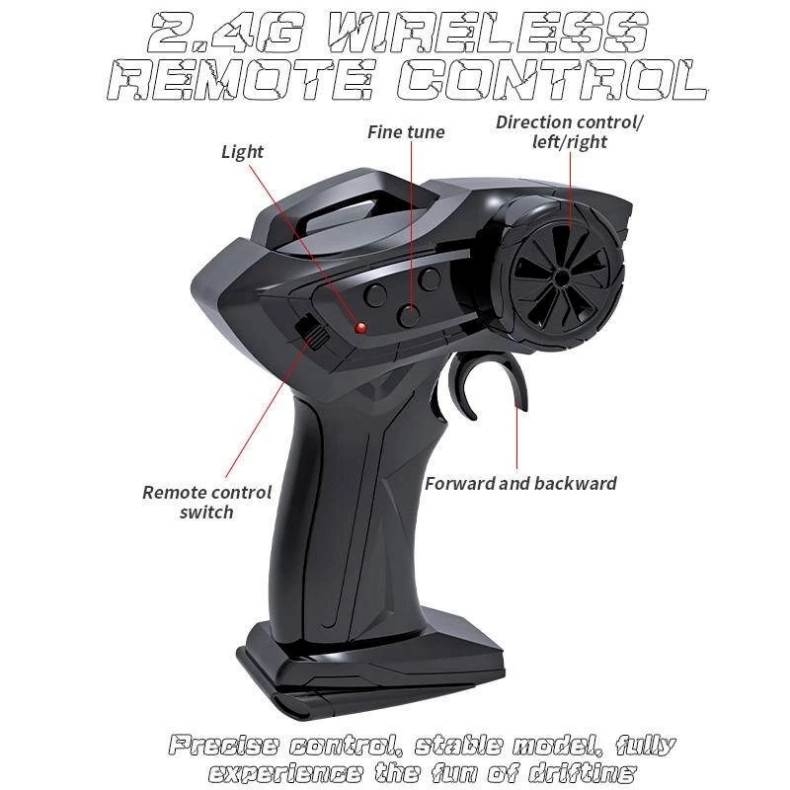 Ô tô điều khiển RC Drift Car 1:64 mini racing 2.4G 4WD - FAYEE Model