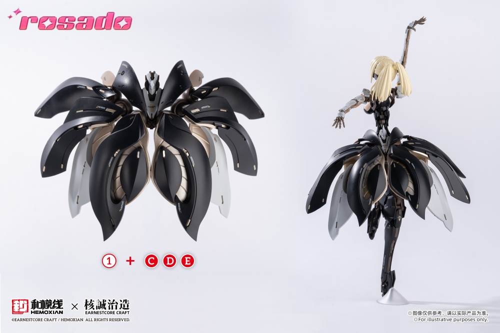 Mô hình lắp ráp Figure Girl RS03 Starflower Lily MK3 Rosado Project