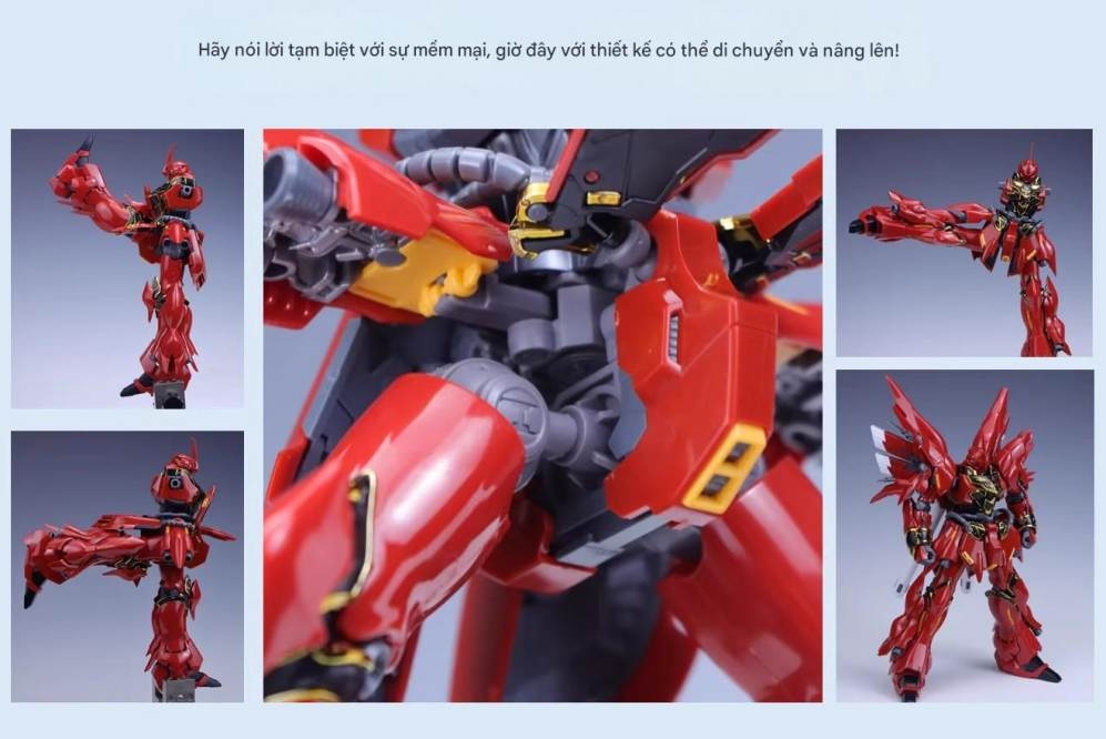 Phụ kiện năng cấp sửa lỗi cho RG Sinanju - 107 Toys