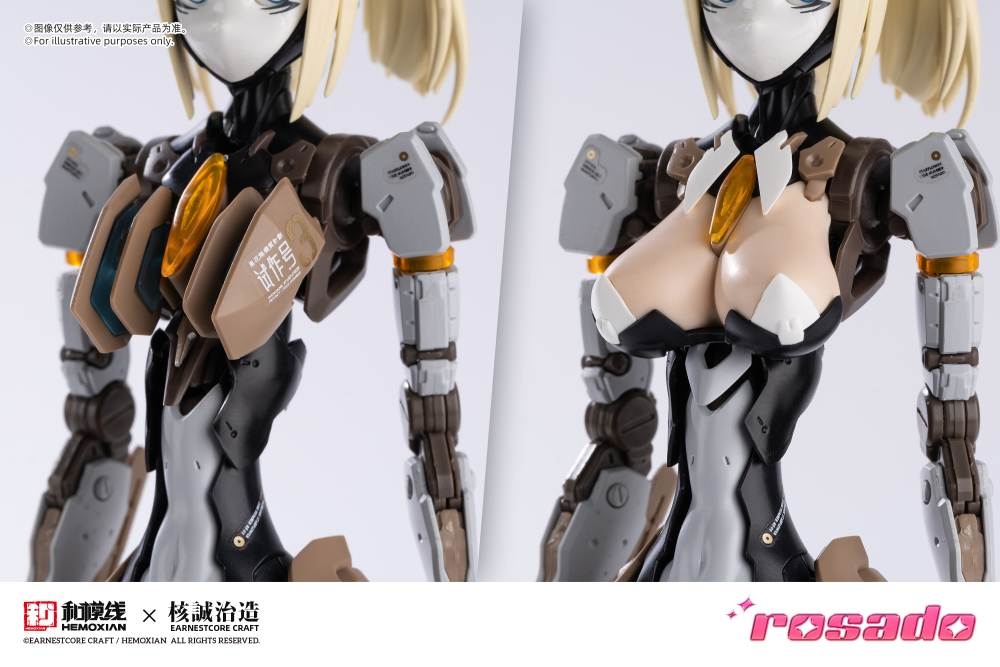 Mô hình lắp ráp Figure Girl RS03 Starflower Lily MK3 Rosado Project