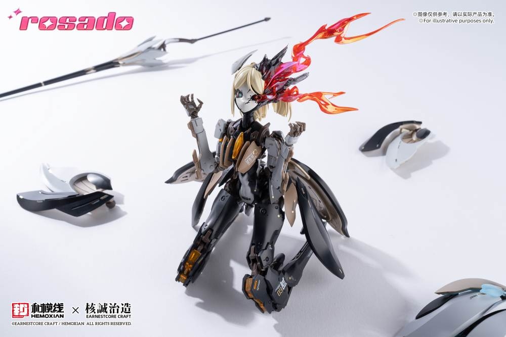 Mô hình lắp ráp Figure Girl RS03 Starflower Lily MK3 Rosado Project