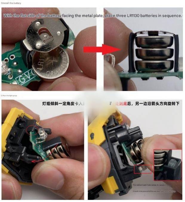 Led cho PGU RX-78-2 2.0 CUSTOM DIY