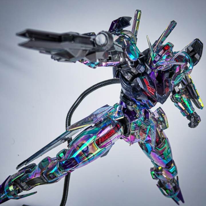 Mô hình lắp ráp FM 1/100 Gundam Aerial Phantom Prism Clear ver laser - Kunlun model